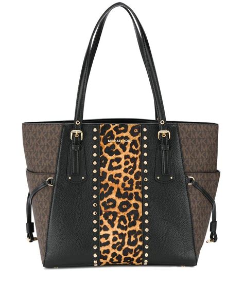 michael kors purse leopard|michael kors leopard print handbags.